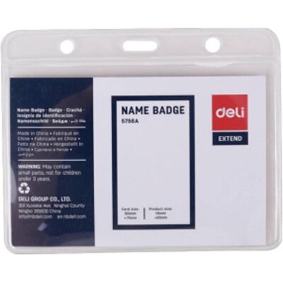 Deli Informationsschild, D651135 Namensschild E5756 (B x H) 70 mm x 105 mm 50 St. Deli Informationsschild, D651135 Namensschild E5756 (B x H) 70 mm x 105 mm 50 St.