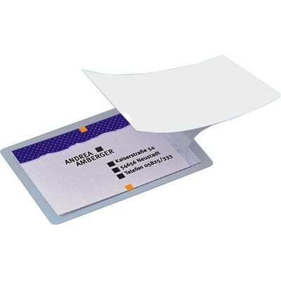 Sigel, Laminierfolie, Kalt-Laminierfolie (85 x 55 mm, 100 Stk., 70 µm) Sigel, Laminierfolie, Kalt-Laminierfolie (85 x 55 mm, 100 Stk., 70 µm)