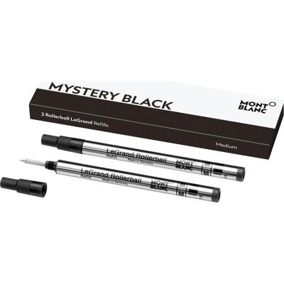 Montblanc, Ersatzpatronen + Tintenfass, LeGrand Rollerball-Minen (Schwarz, 0.50 mm, 2 Stk.) Montblanc, Ersatzpatronen + Tintenfass, LeGrand Rollerball-Minen (Schwarz, 0.50 mm, 2 Stk.)
