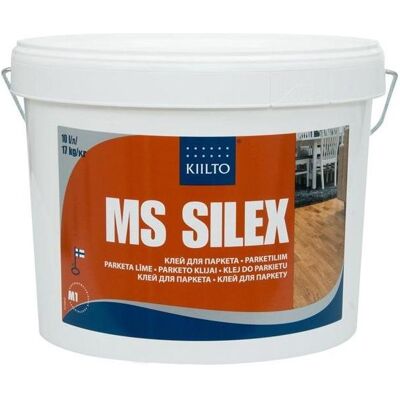 Kiilto, Klebstoff, Parguet Adhesive Ms Silex 10L/17Kg (17000 g) Kiilto, Klebstoff, Parguet Adhesive Ms Silex 10L/17Kg (17000 g)