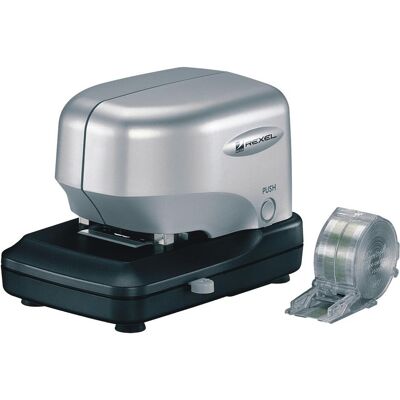 Rexel, Heftgerät, Elektro-Heftgerät Stella 30, silber-schwarz (30 Blätter) Rexel, Heftgerät, Elektro-Heftgerät Stella 30, silber-schwarz (30 Blätter)