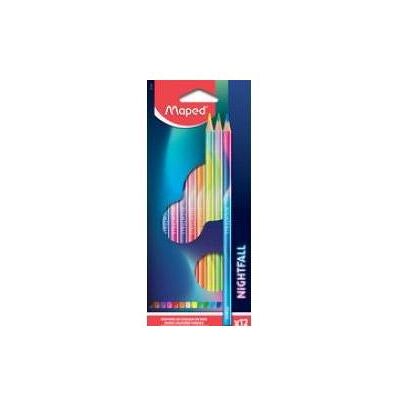 Maped, Malstifte, Dreikant-Buntstift NIGHTFALL, 24er Kartonetui (24x) Maped, Malstifte, Dreikant-Buntstift NIGHTFALL, 24er Kartonetui (24x)