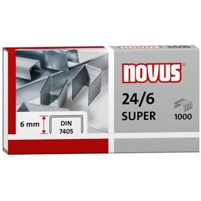 Novus, Büroklammer, Heftklammer (10000x) Novus, Büroklammer, Heftklammer (10000x)