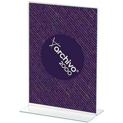 Archivo 2000, Prospektständer, Tischaufsteller 21103 CS TP TT PS (Polystyrol) Transparent (A3) Archivo 2000, Prospektständer, Tischaufsteller 21103 CS TP TT PS (Polystyrol) Transparent (A3)