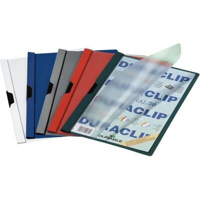 Durable, Mappe, 25 Klemmhefter DURACLIP farbsortiert (A4) Durable, Mappe, 25 Klemmhefter DURACLIP farbsortiert (A4)