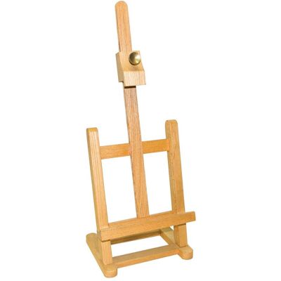 Natura Punto, Staffelei, Staffelei aus Holz für den Tisch, aus Holz, 13 x 20 cm Natura Punto, Staffelei, Staffelei aus Holz für den Tisch, aus Holz, 13 x 20 cm