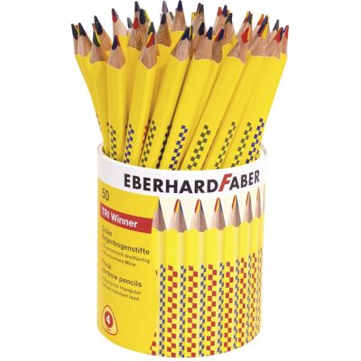 EberhardFaber, Malstifte, Buntstift TRI Winner Regenbogen 50er (50x) EberhardFaber, Malstifte, Buntstift TRI Winner Regenbogen 50er (50x)