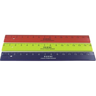 Kum, Lineal, Lineal 17cm Flexi sort bruchsicher (17 cm, Kunststoff) Kum, Lineal, Lineal 17cm Flexi sort bruchsicher (17 cm, Kunststoff)