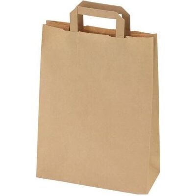 Raja, Geschenkverpackung, Tragetasche PPL221KR Braun 80 g/m² Raja, Geschenkverpackung, Tragetasche PPL221KR Braun 80 g/m²