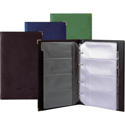 Biurfol, Kartenaufbewahrung, Alphabetical Business Card Holder 200 black business cards Biurfol, Kartenaufbewahrung, Alphabetical Business Card Holder 200 black business cards
