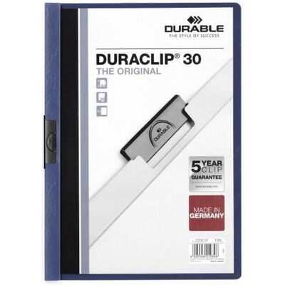 Durable, Dokumentenablage, DURACLIP 30 25 ST 220007 (A4) Durable, Dokumentenablage, DURACLIP 30 25 ST 220007 (A4)