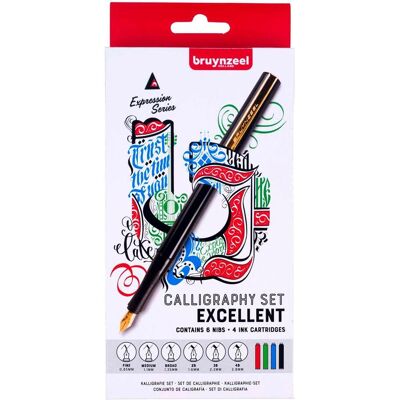 Bruynzeel, Schreibstifte, Calligraphy set 14 pieces (14x) Bruynzeel, Schreibstifte, Calligraphy set 14 pieces (14x)