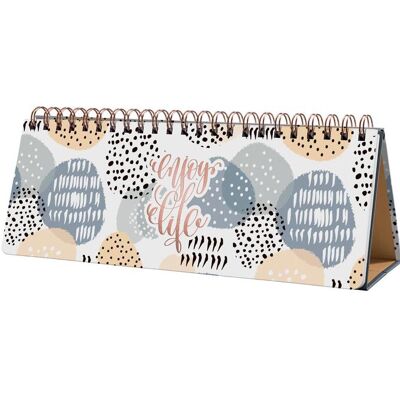 Sigel, Kalender, Tischkalender Jolie "Apricot Inspiration",immerw„hrend (A4) Sigel, Kalender, Tischkalender Jolie "Apricot Inspiration",immerw„hrend (A4)