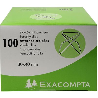 Exacompta Büroklammer, Büroklammern Exacompta Büroklammer, Büroklammern