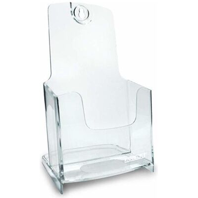 Arda, Buchstütze, 70A61, 1/3 A4, Plastic, Transparent, 117 mm, 101 mm, 195 mm (10.10 x 11.70 x 19.50 cm) Arda, Buchstütze, 70A61, 1/3 A4, Plastic, Transparent, 117 mm, 101 mm, 195 mm (10.10 x 11.70 x 19.50 cm)