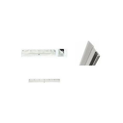 Kangaro, Lineal, Metall-Lineal, aus Aluminium, 170 mm mit Millimeter-Skala, integrierter Gummistreifen an der (17 cm, Aluminium) Kangaro, Lineal, Metall-Lineal, aus Aluminium, 170 mm mit Millimeter-Skala, integrierter Gummistreifen an der (17 cm, Aluminium)