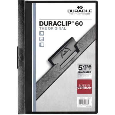 Durable, Mappe, 10DUR2209-01 Schwarz Aktendeckel (A4, 25x) Durable, Mappe, 10DUR2209-01 Schwarz Aktendeckel (A4, 25x)
