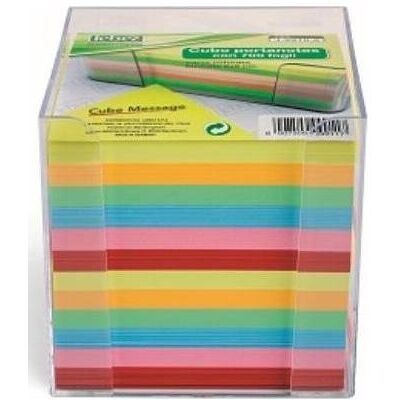 Lebez, Haftnotiz, J9910/0 Block aus farbigem Papier Format 9x9cm (90 x 90 mm) Lebez, Haftnotiz, J9910/0 Block aus farbigem Papier Format 9x9cm (90 x 90 mm)