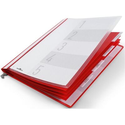 Durable, Mappe, Personalhefter mit Hängeschiene A4 5 ST 255503 (A4, 5x) Durable, Mappe, Personalhefter mit Hängeschiene A4 5 ST 255503 (A4, 5x)
