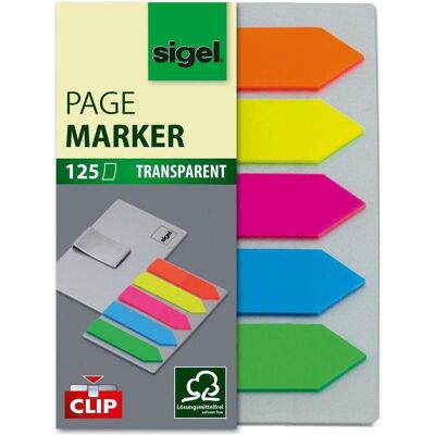 Sigel, Haftnotiz, HN611 Flexible bookmark Blau (297 x 52 mm) Sigel, Haftnotiz, HN611 Flexible bookmark Blau (297 x 52 mm)