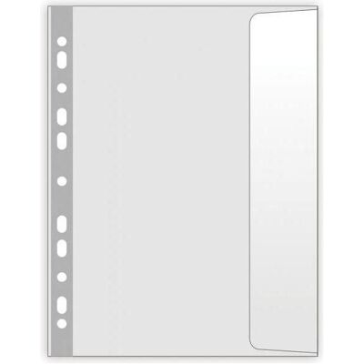 Herlitz, Mappe, Dokumententaschen transparent mit Klappe B4 110mic. 50 Stück. (B4, 50x) Herlitz, Mappe, Dokumententaschen transparent mit Klappe B4 110mic. 50 Stück. (B4, 50x)