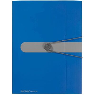 Herlitz, Mappe, Gummizugmappe PP-Folie, DIN A4, blau opak, 3 Stück (A4) Herlitz, Mappe, Gummizugmappe PP-Folie, DIN A4, blau opak, 3 Stück (A4)
