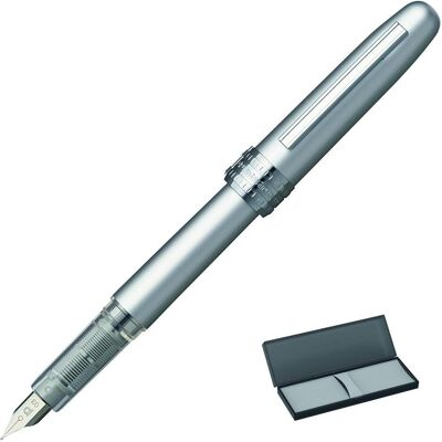 Platinum Schreibstifte, Plaisir-Füllfederhalter, weiss Platinum Schreibstifte, Plaisir-Füllfederhalter, weiss