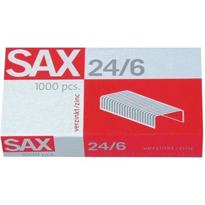 SAX, Büroklammer, Heftklammern (1000x) SAX, Büroklammer, Heftklammern (1000x)