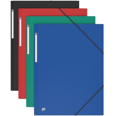 Elba, Mappe, Eckspannermappe Memphis, DIN A3, aus PP, sortiert Stärke: 0,7 mm, mit 3 Einschlagklappen und Eckspan (A3, 10x) Elba, Mappe, Eckspannermappe Memphis, DIN A3, aus PP, sortiert Stärke: 0,7 mm, mit 3 Einschlagklappen und Eckspan (A3, 10x)