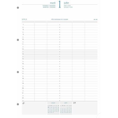 Exacompta Agenda, Nachfllung fr Exatime 29, 2023 (A4, 1 Tag / 1 Seite) Exacompta Agenda, Nachfllung fr Exatime 29, 2023 (A4, 1 Tag / 1 Seite)