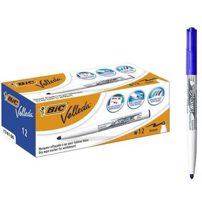 Bic, Marker, Velleda 1741 Textmarker 12 Stück Spitzentyp Blau (12x) Bic, Marker, Velleda 1741 Textmarker 12 Stück Spitzentyp Blau (12x)