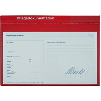Boi Dokutech, Mappe, Patienten-Dokumentationsmappe System-Line DIN A4 rot (A4, 1x) Boi Dokutech, Mappe, Patienten-Dokumentationsmappe System-Line DIN A4 rot (A4, 1x)