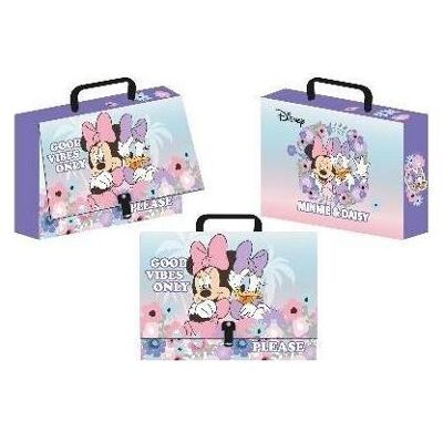 Beniamin, Mappe, Minnie Daisy Aktentasche mit Griff (A4) Beniamin, Mappe, Minnie Daisy Aktentasche mit Griff (A4)