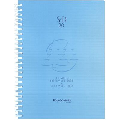Exacompta Agenda, Agenda SAD 20W Linicolor (15 x 21 cm) Exacompta Agenda, Agenda SAD 20W Linicolor (15 x 21 cm)
