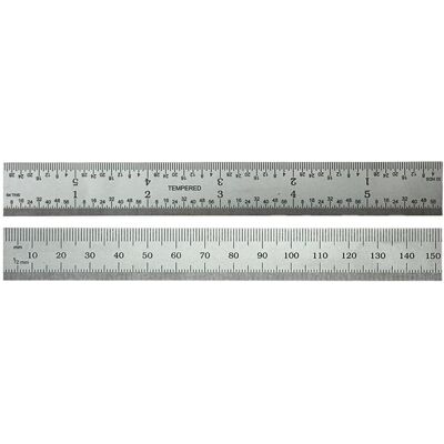 RS PRO, Lineal, Stahl Lineal, metrisch/zöllig 150mm x 19mm (15 cm, Stahl) RS PRO, Lineal, Stahl Lineal, metrisch/zöllig 150mm x 19mm (15 cm, Stahl)