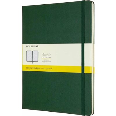 Moleskine, Heft + Block, XL - Notizbuch (250 x 190 mm, Kariert, Harter Einband) Moleskine, Heft + Block, XL - Notizbuch (250 x 190 mm, Kariert, Harter Einband)