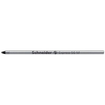 Schneider, Ersatzpatronen + Tintenfass, 20 Express 56 Kugelschreiberminen M schwarz (Schwarz, 0.50 mm, 20 Stk.) Schneider, Ersatzpatronen + Tintenfass, 20 Express 56 Kugelschreiberminen M schwarz (Schwarz, 0.50 mm, 20 Stk.)