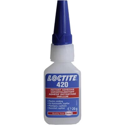 Loctite, Klebstoff, 420 Sekundenkleber 1920918 20 g (20 g) Loctite, Klebstoff, 420 Sekundenkleber 1920918 20 g (20 g)