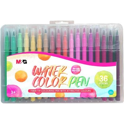 Bandai, Malstifte, Pinselkunststift 36 Farben M&G (36x) Bandai, Malstifte, Pinselkunststift 36 Farben M&G (36x)