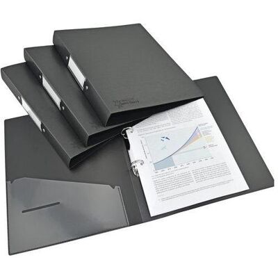 Rapesco Ordner, Ringbuch Germ-Savvy 2 Ringe PP (Polypropylen) Schwarz (A4, 35 mm) Rapesco Ordner, Ringbuch Germ-Savvy 2 Ringe PP (Polypropylen) Schwarz (A4, 35 mm)