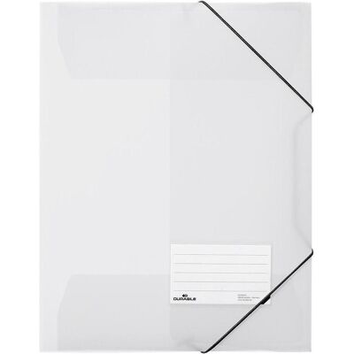 5x Durable, Mappe, Eckspannermappe, DIN A4, PP, transparent (A4, 1x) 5x Durable, Mappe, Eckspannermappe, DIN A4, PP, transparent (A4, 1x)