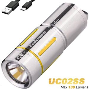 Fenix, Taschenlampe, Schlüsselbundleuchte UC02SS LED, mit Akku und Ladekabel, Farbe gold (4.32 cm, 130 lm) Fenix, Taschenlampe, Schlüsselbundleuchte UC02SS LED, mit Akku und Ladekabel, Farbe gold (4.32 cm, 130 lm)