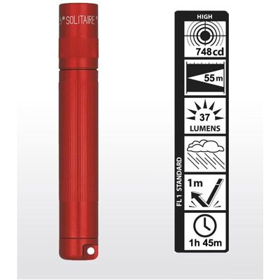 Maglite Taschenlampe, Solitaire Box (8.10 cm, 37 lm) Maglite Taschenlampe, Solitaire Box (8.10 cm, 37 lm)