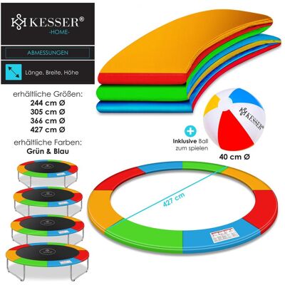 Kesser Trampolin Randabdeckung 244 305 366 426 cm 30cm Kesser Trampolin Randabdeckung 244 305 366 426 cm 30cm