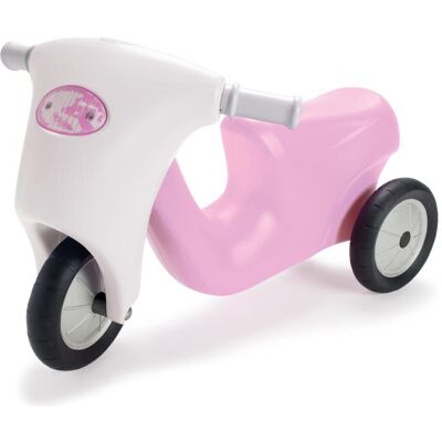 Dantoy Rosa/Weiß Gummirad Scooter - Spielzeug für Kinder ab 2 Dantoy Rosa/Weiß Gummirad Scooter - Spielzeug für Kinder ab 2