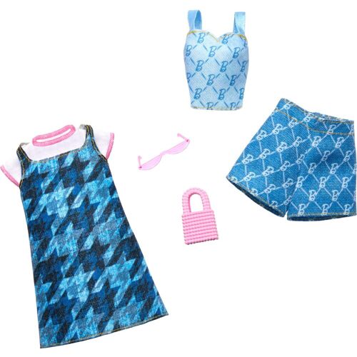 Barbie Moden 2 Outfits und 2 Accessoires