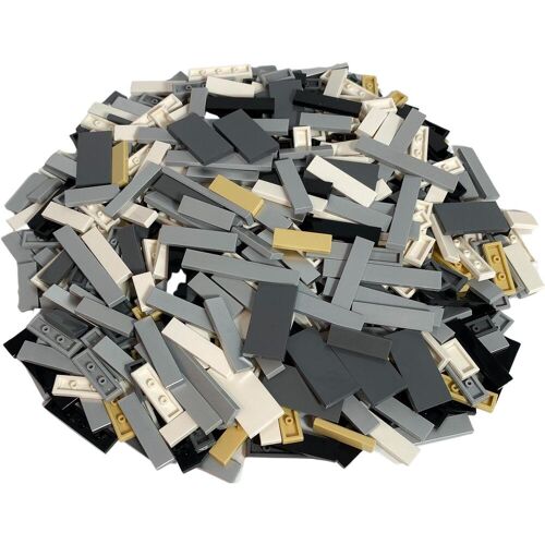 Fliesen Bunt gemischt - 50 Stück - Tile mix - NEU (0, LEGO Zubehör)