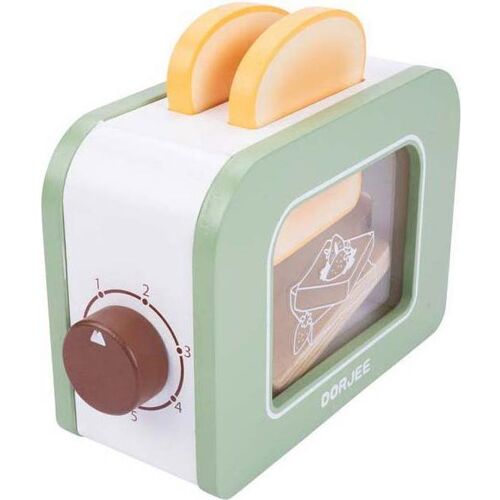 Toaster aus Holz mit Timer