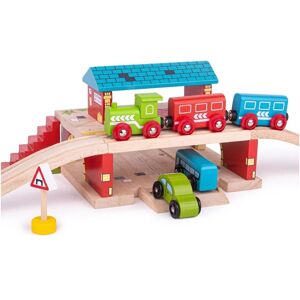 Bigjigs Rail Oberirdischer Bahnhof Bigjigs Rail Oberirdischer Bahnhof