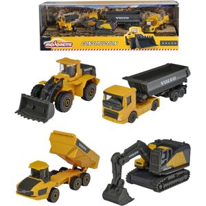Majorette Volvo Construction 4er Geschenkset - Bausteinspielzeug Majorette Volvo Construction 4er Geschenkset - Bausteinspielzeug